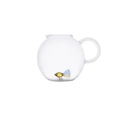 Brocca Acqua Animal Farm Con Pesce Colorato H16.5cm