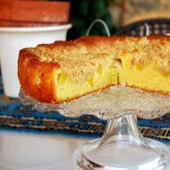 IVV Alzatina Portadolci Special Smerlata Con Decoro Oro Ø26cm