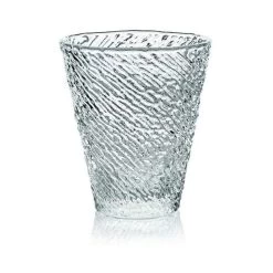 IVV Set 6 Bicchieri Acqua Iroko Trasparente