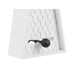 Karlsson Orologio Da Tavola Honeycomb Pendulum Bianco H25cm