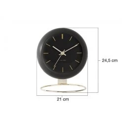 Karlsson Orologio Da Tavolo Globe Nero Ø21cm 9 Karlsson Orologio Da Tavolo Globe Nero Ø21cm -Negozio Di Mobili karlsson orologio da tavolo globe nero o21cm 3