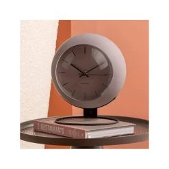 Karlsson Orologio Da Tavolo Nirvana Globe Grigio Scuro Ø21cm -Negozio Di Mobili karlsson orologio da tavolo nirvana globe grigio scuro o21cm 2