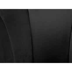 Karlsson Poltrona Tulip In Velluto Nera -Negozio Di Mobili karlsson poltrona tulip in velluto nera 4