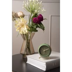 Karlsson Sveglia Globe Verde Muschio Ø9.5cm -Negozio Di Mobili karlsson sveglia globe verde muschio o95cm 2