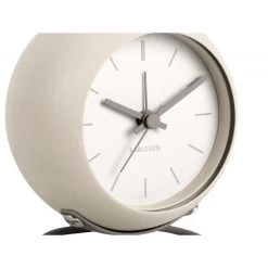 Karlsson Sveglia Nirvana Globe Grigio Chiaro Ø9.5cm -Negozio Di Mobili karlsson sveglia nirvana globe grigio chiaro o95cm 3