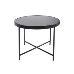 Karlsson Tavolino Da Caffè Smooth Nero Ø60x46cm -Negozio Di Mobili karlsson tavolino da caffe smooth nero o60x46cm 3