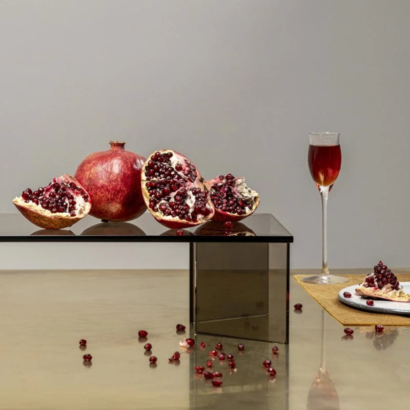 Centrotavola Gastronomico In Vetro Bronzo H12cm 4 Centrotavola Gastronomico In Vetro Bronzo H12cm - immagine 2