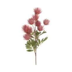 Callistemone Citrinus Artificiale Rosa Antico H92cm