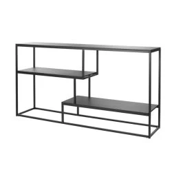 Consolle In Fibra Di Legno Nobilitata Con Struttura In Metallo