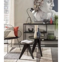 Lampada Urban In Metallo Nero H56cm