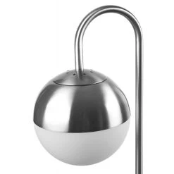 Lampada Urban Style In Metallo Argento H55cm -Negozio Di Mobili l oca nera lampada urban style in metallo argento h55cm 1