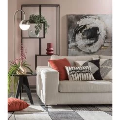 Libreria Minimal In Metallo E Legno H180cm