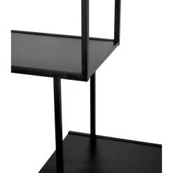 Libreria Minimal In Metallo E Legno H180cm -Negozio Di Mobili l oca nera libreria minimal in metallo e legno h180cm 3