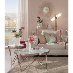 Orologio Con Raggiera Oro Ø67cm