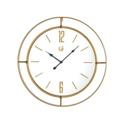 Orologio Con Specchio E Cornice Dorata Ø60cm 7 Orologio Con Specchio E Cornice Dorata Ø60cm -Negozio Di Mobili l oca nera orologio con specchio e cornice dorata o60cm 2