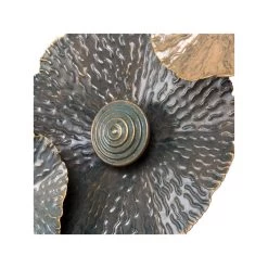 Pannello Decorativo In Metallo Con Fiori Stilizzati -Negozio Di Mobili l oca nera pannello decorativo in metallo con fiori stilizzati 3