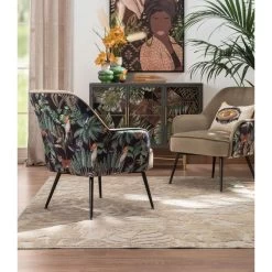 Poltroncina Tropicale Beige -Negozio Di Mobili l oca nera poltroncina tropicale beige 2