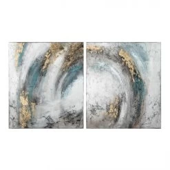 Quadro 80X80 Cm - Set 2 Pz