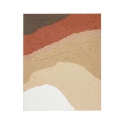 Quadro Canvas Astratto Con Color Caldi 80x100cm -Negozio Di Mobili l oca nera quadro canvas astratto con color caldi 80x100cm 2