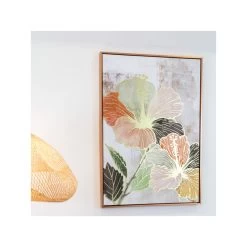 Quadro Floreale Con Cornice 72x102cm -Negozio Di Mobili l oca nera quadro floreale con cornice 72x102cm 2