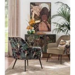 Negozio Di Mobili -Negozio Di Mobili l oca nera quadro serigrafia con donne cosmopolite 72x102cm 1