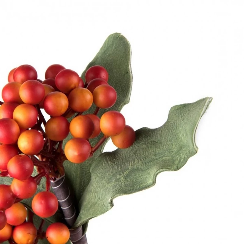 Ramo Piracanta Arancio - Pianta Artificiale 4 Ramo Piracanta Arancio - Pianta Artificiale - immagine 2