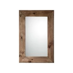 Specchiera Rettangolare In Legno