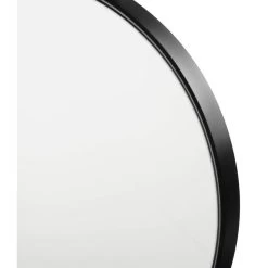 Specchio Rotondo Grande Con Cornice Nera Ø60cm -Negozio Di Mobili l oca nera specchio rotondo grande con cornice nera o60cm 2