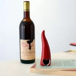 Macrì Corno Dell'Amore Piccolo Rosso H15cm