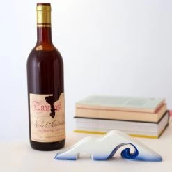 Macrì Vesuvio Stilizzato Bianco E Blu 18cm