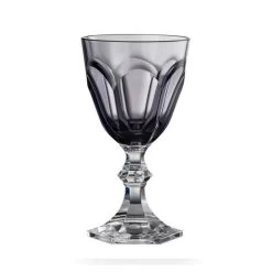 Mario Luca Set 6 Calici Vino Dolce Vita Grigio