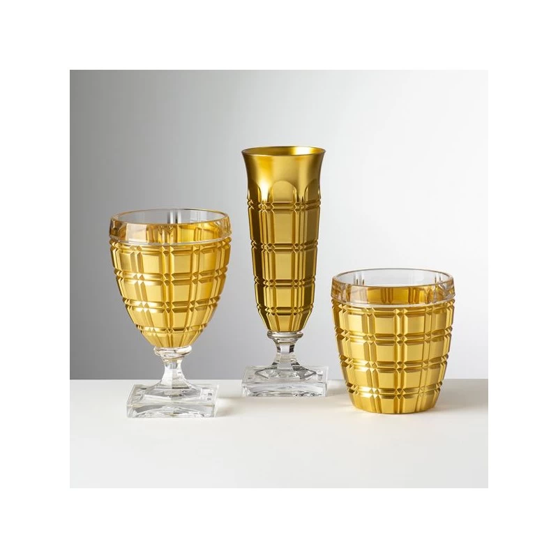 Set 6 Calici Vino Winston Oro 4 Set 6 Calici Vino Winston Oro - immagine 2