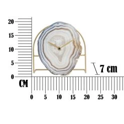 Orologio Da Tavolo Twin 20x7x19.5cm