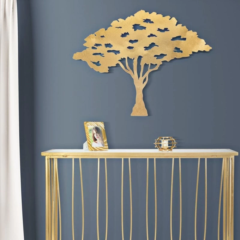 Pannello Decorativo Leaf Oro 3 Pannello Decorativo Leaf Oro