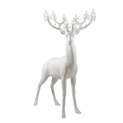 Lampada Da Terra Sherwood White H195cm