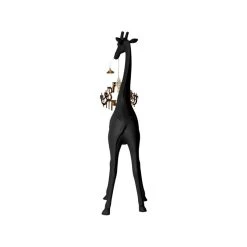 Lampada Giraffa In Love XS Nera -Negozio Di Mobili qeeboo lampada giraffa in love xs nera 2