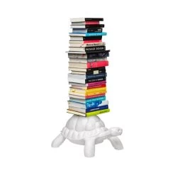 Libreria Turtle Carry White -Negozio Di Mobili qeeboo libreria turtle carry white 1