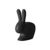 Sedia Rabbit Baby Nera -Negozio Di Mobili qeeboo sedia rabbit baby nera