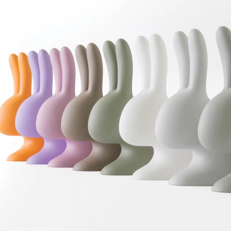 Sedia Rabbit Baby Rossa 4 Sedia Rabbit Baby Rossa - immagine 2