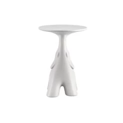 Tavolino Elefante Pako Bianco H56cm -Negozio Di Mobili qeeboo tavolino elefante pako bianco h56cm 2
