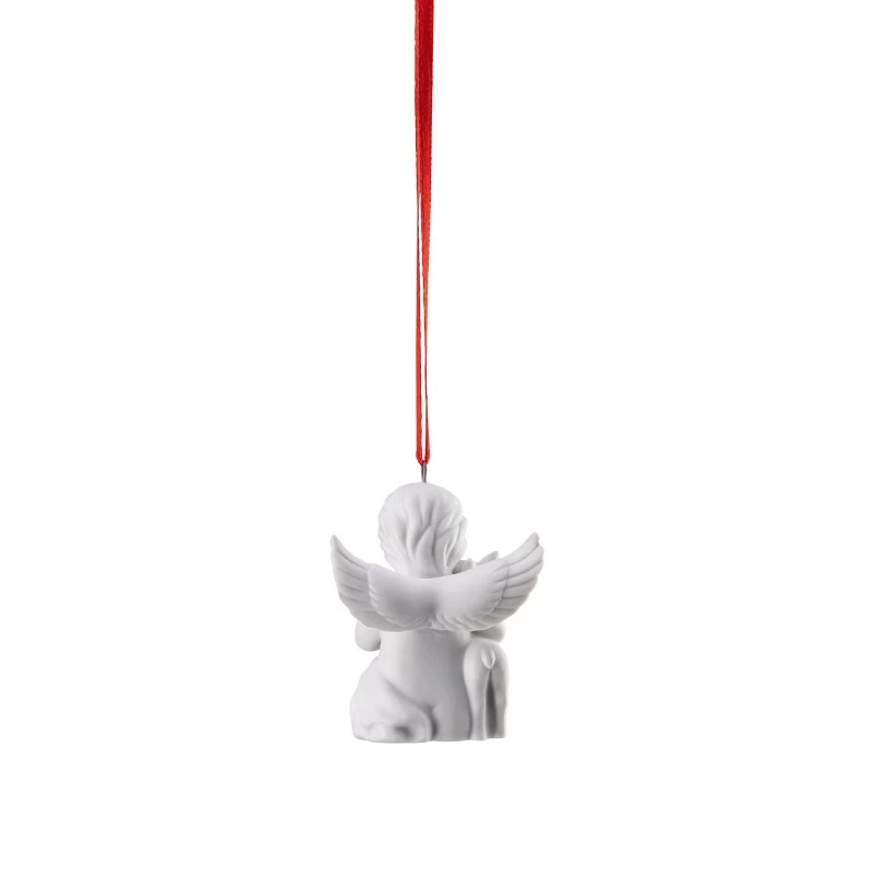 Rosenthal Decorazione Da Appendere Angelo Con Bambi H5.5cm 5 Rosenthal Decorazione Da Appendere Angelo Con Bambi H5.5cm - immagine 3