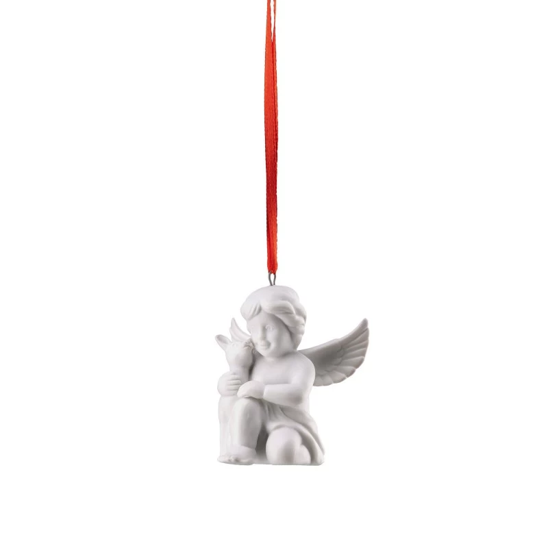 Rosenthal Decorazione Da Appendere Angelo Con Bambi H5.5cm 6 Rosenthal Decorazione Da Appendere Angelo Con Bambi H5.5cm - immagine 4