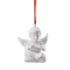 Rosenthal Decorazione Da Appendere Angelo Con Tavolozza H5.5cm