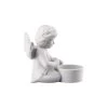 Rosenthal Porta Tealight Angelo Con Corona Di Fiori Bianco Medio H10cm -Negozio Di Mobili rosenthal porta tealight angelo con corona di fiori bianco medio h10cm