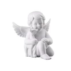 Rosenthal Statuetta Angelo Con Bambi Bianco Grande H14cm -Negozio Di Mobili rosenthal statuetta angelo con bambi bianco grande h14cm 4