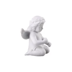 Rosenthal Statuetta Angelo Con Corona Di Fiori Bianco Media H10cm -Negozio Di Mobili rosenthal statuetta angelo con corona di fiori bianco media h10cm 4