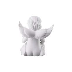 Rosenthal Statuetta Angelo Con Tavolozza Bianco Medio H10cm