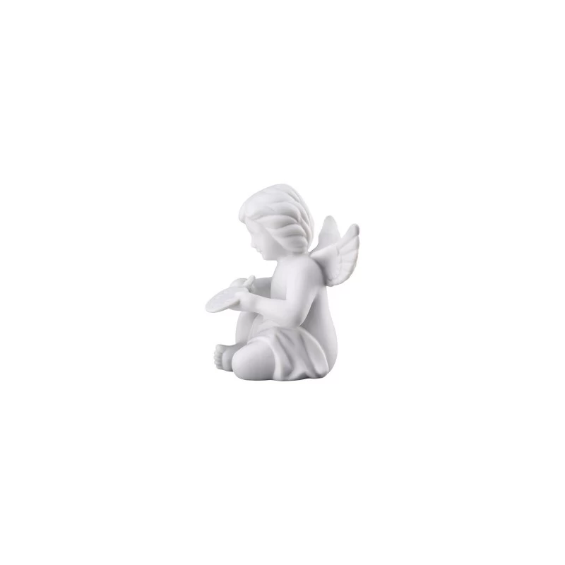 Rosenthal Statuetta Angelo Con Tavolozza Bianco Piccolo H6cm 5 Rosenthal Statuetta Angelo Con Tavolozza Bianco Piccolo H6cm - immagine 3