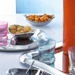 Ciotola Ovale Twist Inox 30x25cm -Negozio Di Mobili sambonet ciotola ovale twist inox 30x25cm 3
