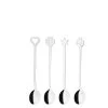 Set Cucchiaini Party Portafortuna 4 Pezzi -Negozio Di Mobili sambonet set cucchiaini party portafortuna 4 pezzi